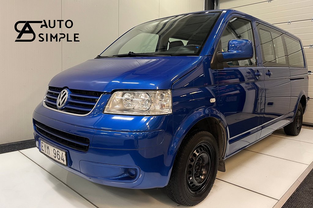 Volkswagen Caravelle 2.5 TDI 9-Sits Comfortline Nybes 131hk