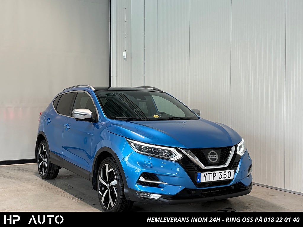 Nissan Qashqai 1.2 Tekna Automat Motorvärmare Skinn B-Kam