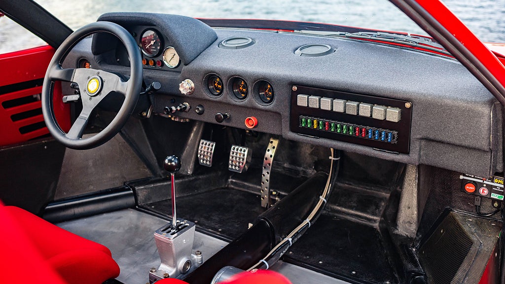 Endast fem exemplar av Ferrari 288 GTO Evoluzione finns kvar. Foto: RM Sotheby's 