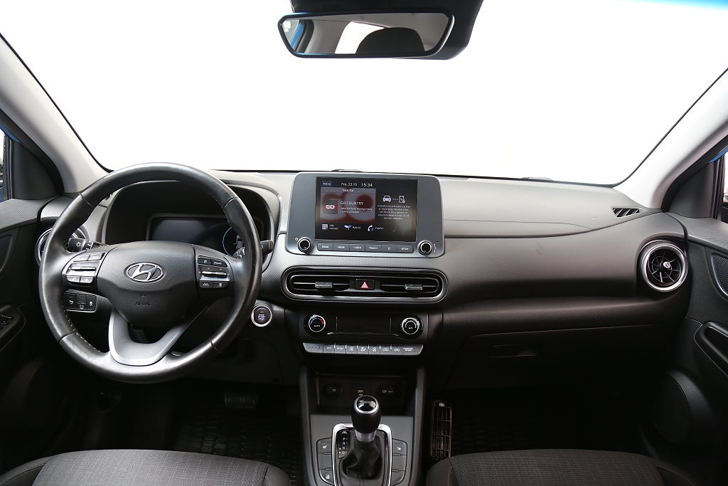 Hyundai Kona Hybrid 1,6 GDi 141hk HEV 6DCT Essential Tvåtons-Lack 2021