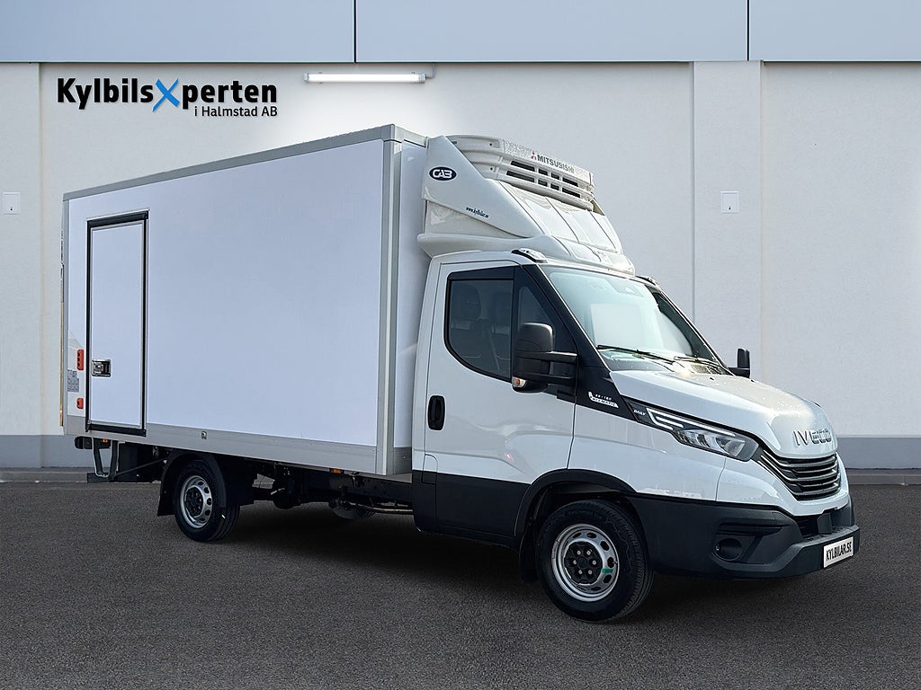 Iveco Daily 35s16 A8 19m3 Kylbil med bakgavelhiss