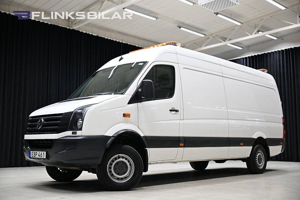 Volkswagen crafter 2.0 TDI 4Motion 163HK Lång|Inredd|Servicebil|Lågmil