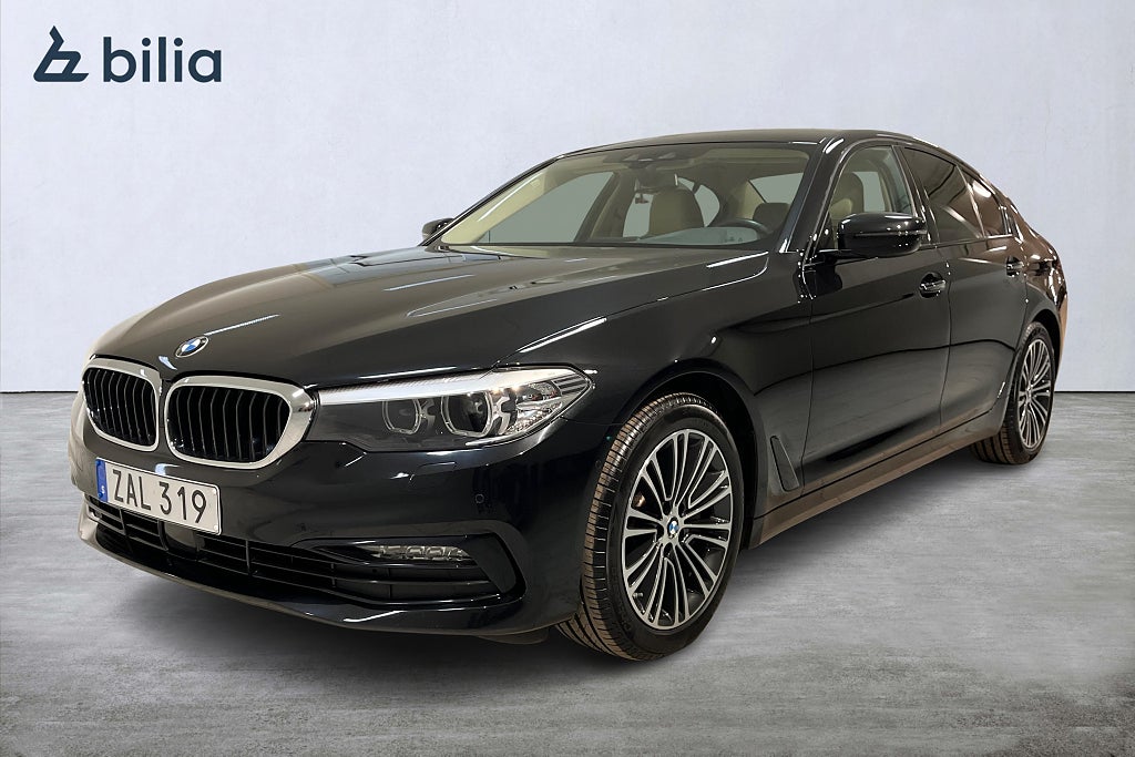 BMW 540 i Sedan Sport Line/ Värmare/ Adapt farth/ HiFi/ Drag