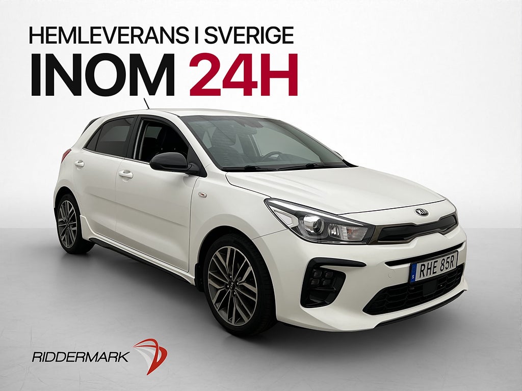 Kia Rio 1.0 T-GDI 120hk GT-Line M&K-Värmare Kamera CarPlay