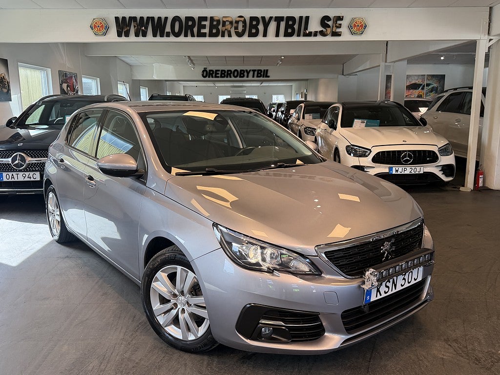 Peugeot 308 1.5 BlueHDi 130 EAT Drag M-värmare Ljusramp Kamrembytt