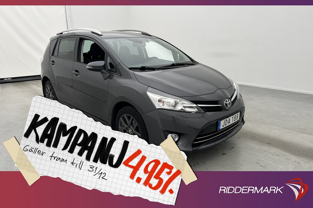 Toyota Verso 1.8 147hk Edition Feel 7-Sits 4,95% Ränta