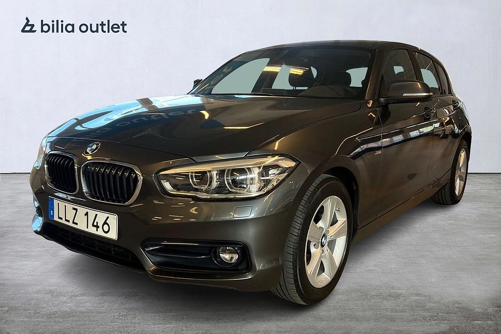 BMW 118I 5-dörrars Sport line Parkeringssensor bak Kyeless Start