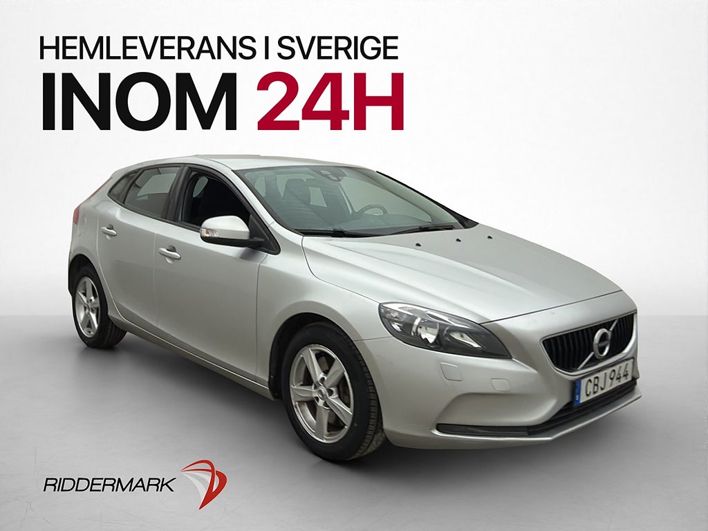 Volvo V40 D2 120hk Kinetic Värmare P-Sensorer 0.38 l/mil