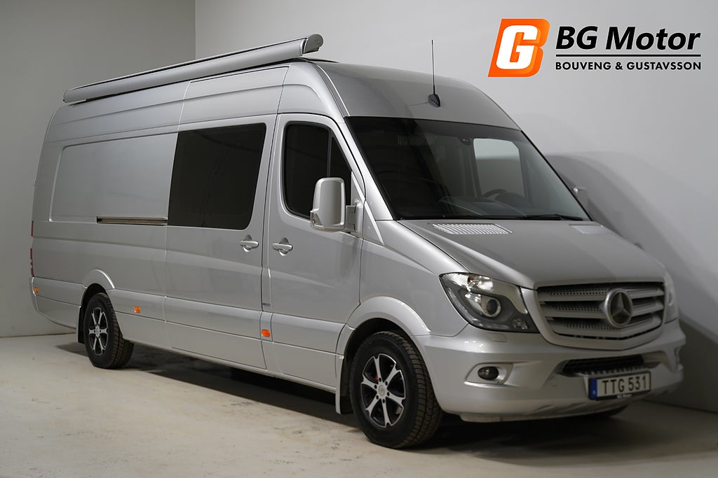 Mercedes-Benz Sprinter 319 BlueTEC 3.0 V6 190hk XXL Mixto Crossbuss med bodel