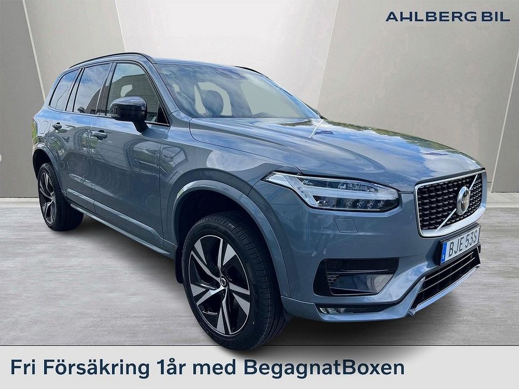 Volvo XC90 B5 AWD Bensin R-Design 7-säten, Teknikpaket, Klimatpaket, Aktiv 