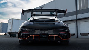 Renntech har trimmat upp Mercedes-Benz AMG GT Black Series till 1 066 hästkrafter och 1 127 Nm. Foto: Renntech