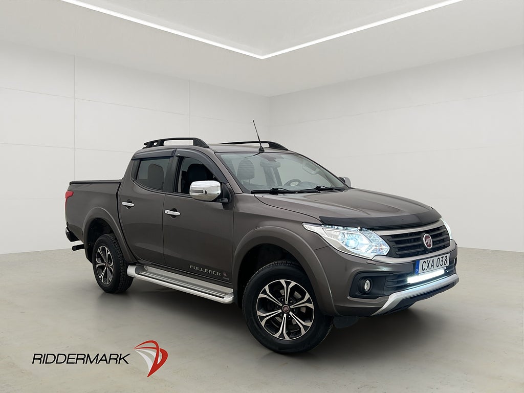 Fiat Fullback 2.4 4x4 181hk Värmare Drag Diff Skinn B-Kamera