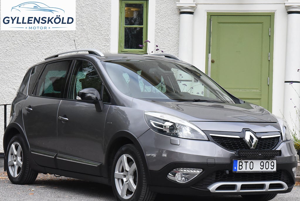 Renault Scénic Xmod 110hk BOSE | Dragkrok Motorvärmare GPS Solgardiner