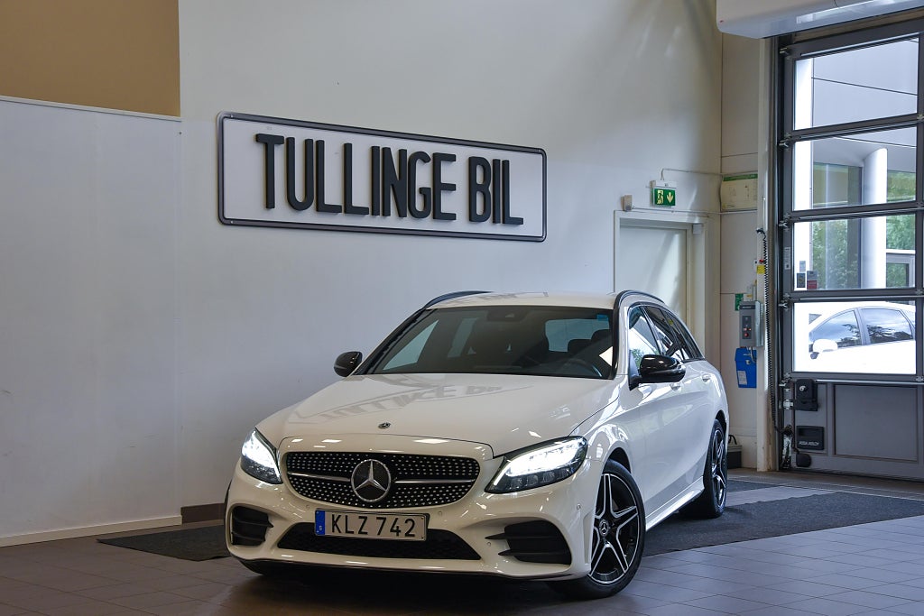 Mercedes-Benz C 200 d 9G 160HK AMG Backkamera Navi Dragkrok 4.99%