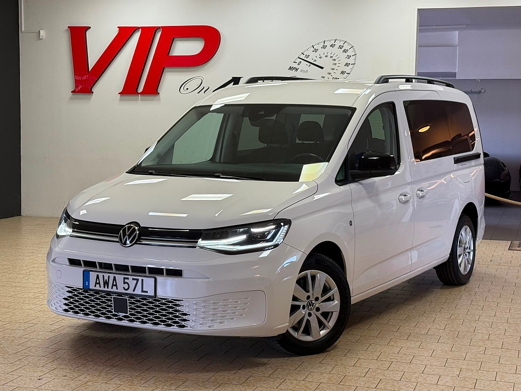 Volkswagen Caddy Maxi 2.0 TDI BMT Life Navi Värmare Backkamera 7-Seater 
