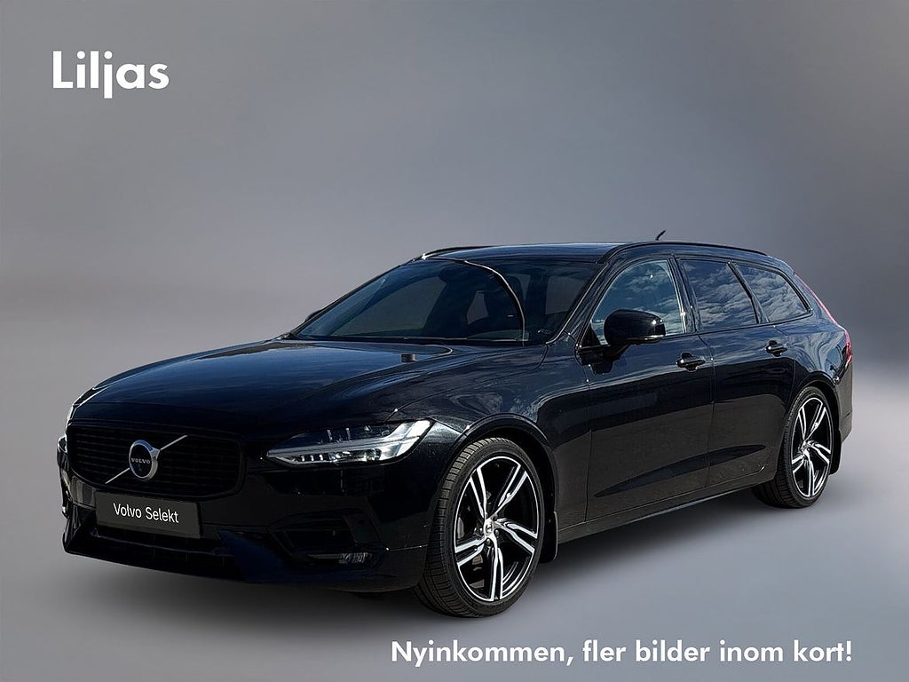 Volvo V90 D4 AWD R-Design //360-Kamera//Dragkrok//Glastak//