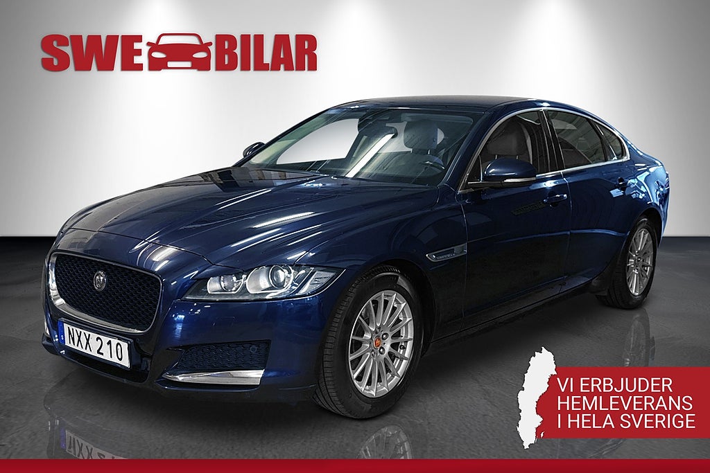 Jaguar XF 20d Navi B-Kam Rattvärm elstolar Fullservad 