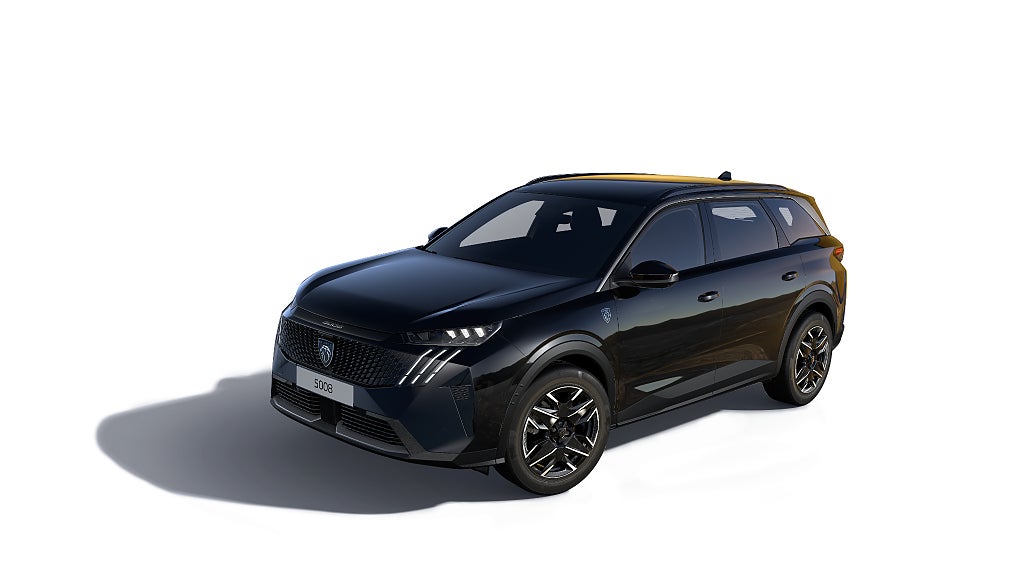 Peugeot 5008 Black Edition Hybrid 145hk 7-sits / KAMPANJ