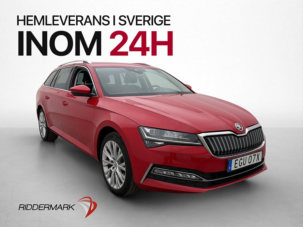 Skoda Superb iV Kombi 1.4 TSI 218hk Business MOMS Drag
