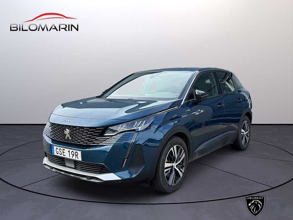 Peugeot 3008 HYBRID 225hk AUT ACTIVE PACK/BACKKAMERA/CARPLAY/SoV