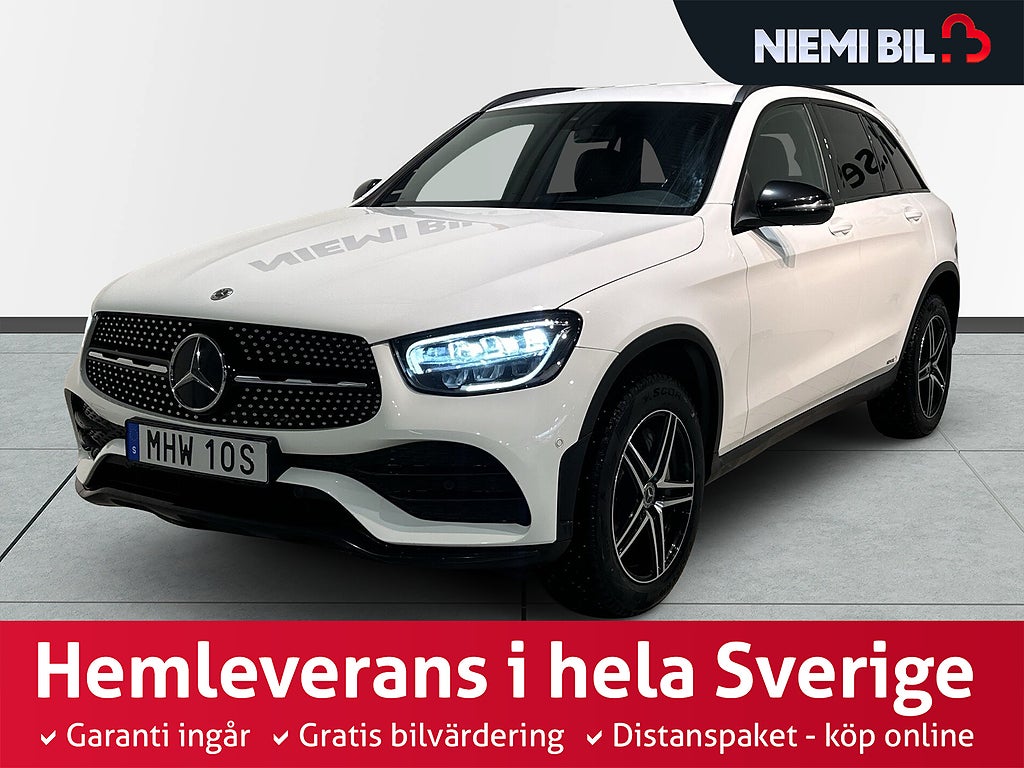 Mercedes-Benz GLC 300 e 4MATIC 9G AMG Line Drag Pvärm Kamera GPS SoV MOMS