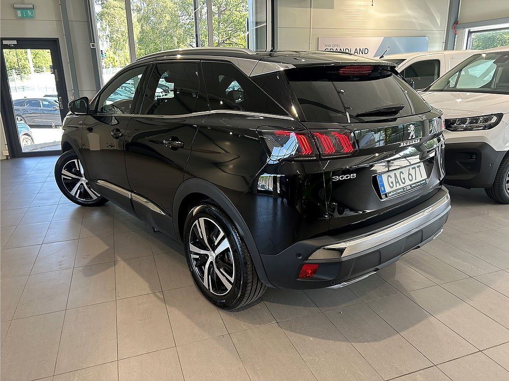 Bild på Peugeot 3008 GT 1.2 PT 130hk Aut - B-KAMERA, P-SENSORER