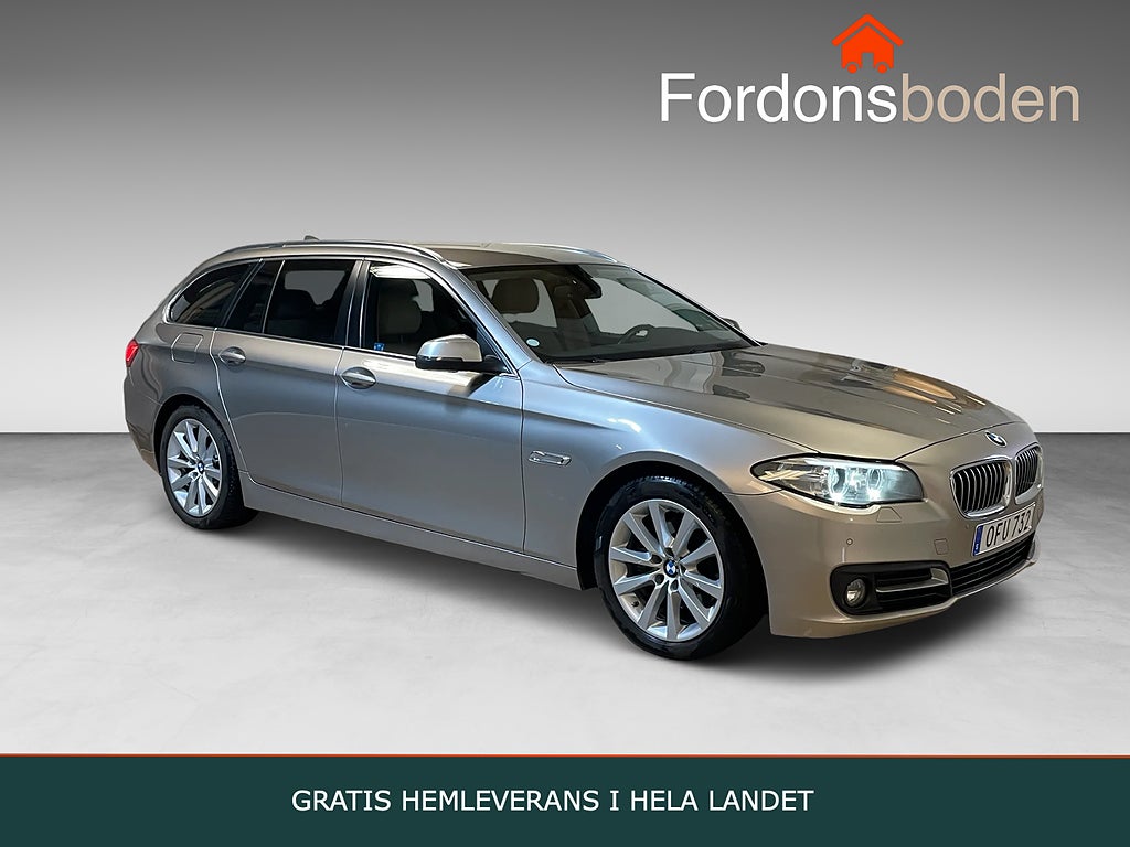 BMW 520d xDrive Touring Sportpaket Drag B-Kamera Skinn 190hk
