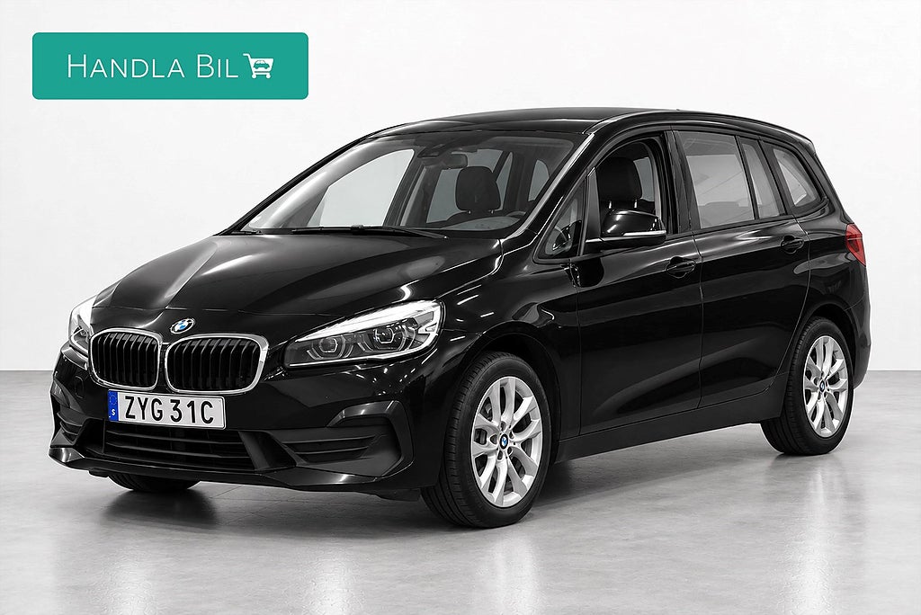 BMW 220 Gran Tourer 7-sits P-värm Navi Dragkrok