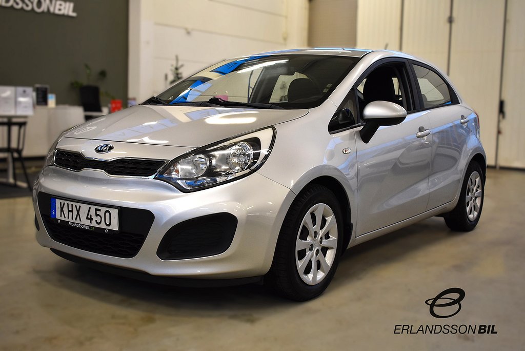 Kia Rio 5-dörrar 1.2 CVVT GLS Euro 5 NYSERVAD EN BRUKARE