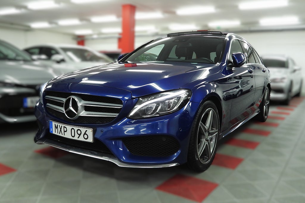 Mercedes-Benz C 300 T 7G-Tronic Plus AMG Line Plus Panorama Burmester