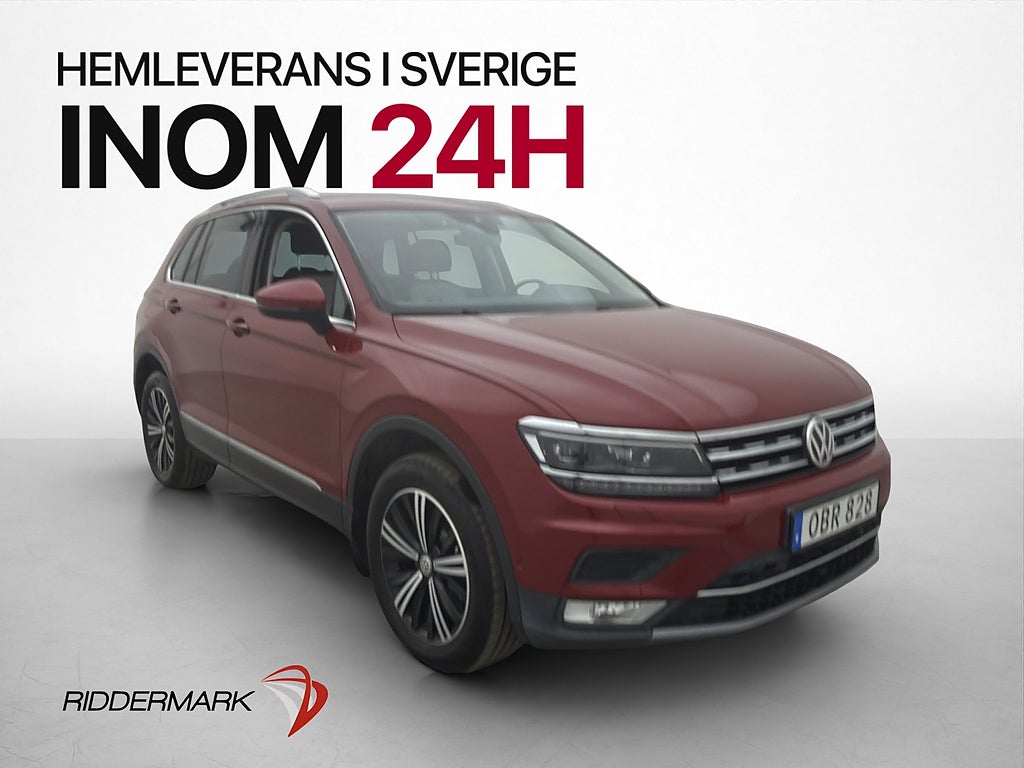 Volkswagen Tiguan TDI 4M Värmare Cockpit Kamera CarPlay Drag