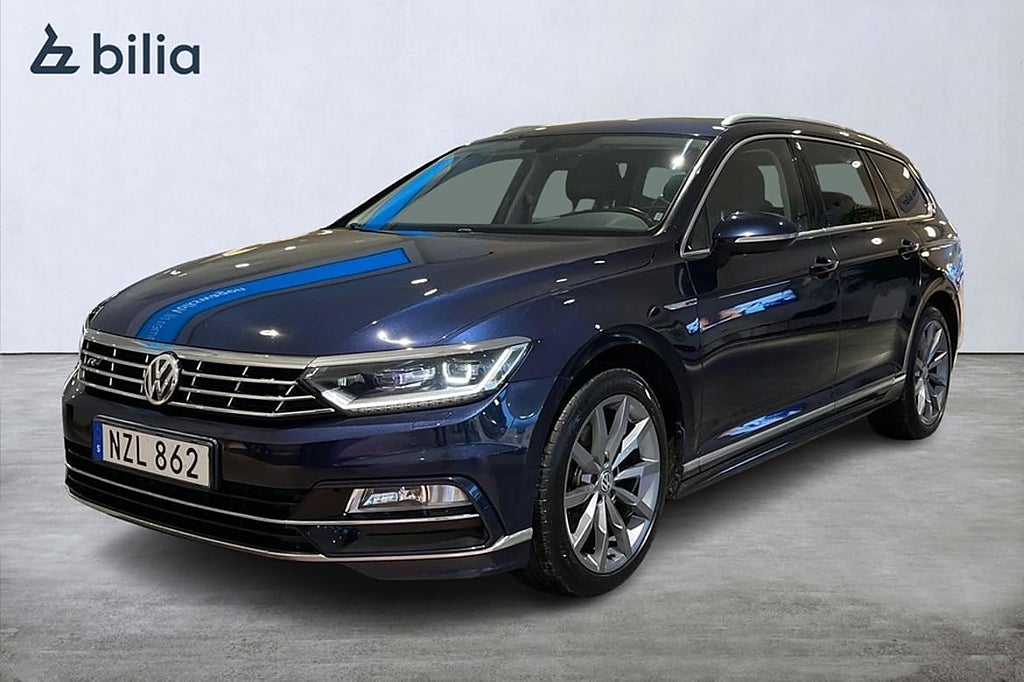 Volkswagen Passat Sportscombi 2.0 TDI 4M R-Line Executive Värm Drag 19...