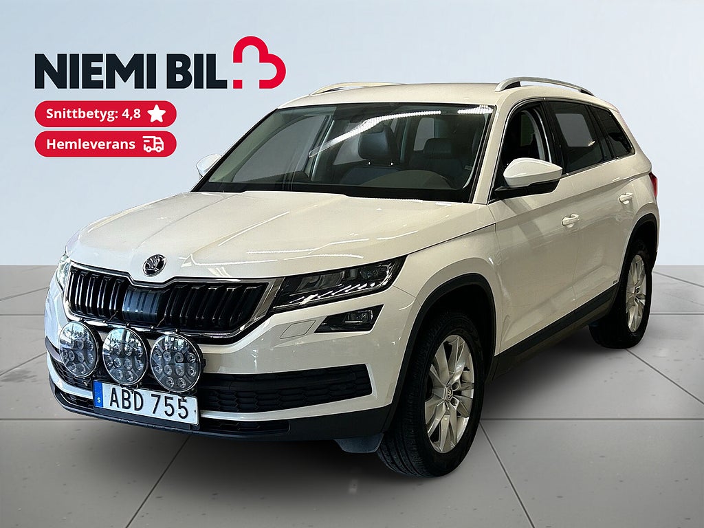 Skoda Kodiaq 7-Sits 1.4 4x4 Dragkrok Mvärme B-kamera Rattvärme S&V