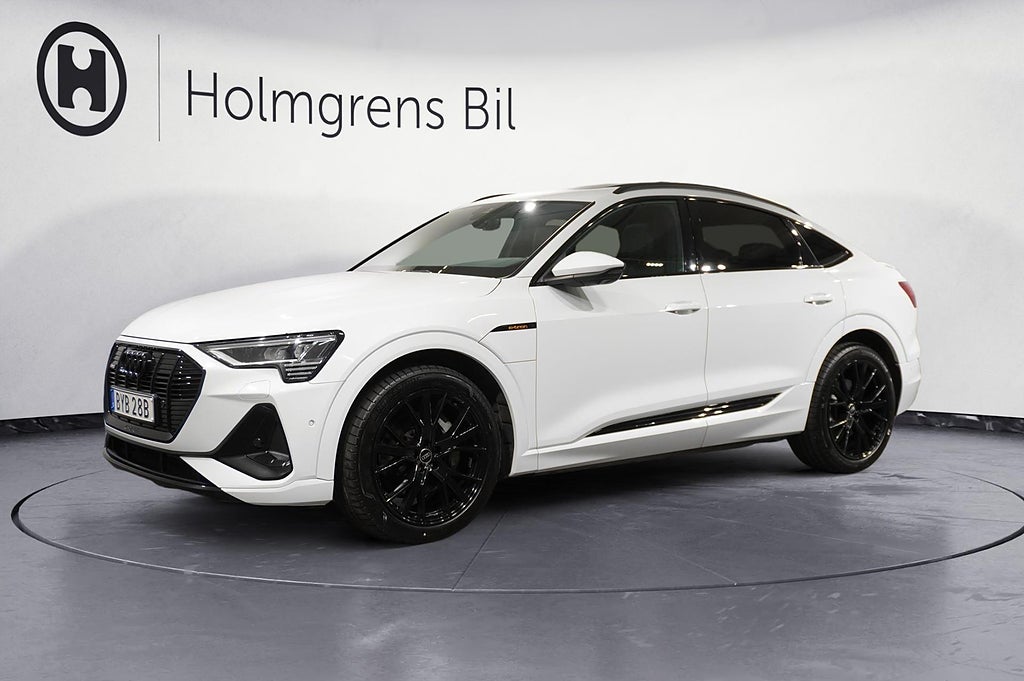 Audi E-Tron E-Tron Sportback 55 S-Line Pano 360° Drag Luftfjädring B O