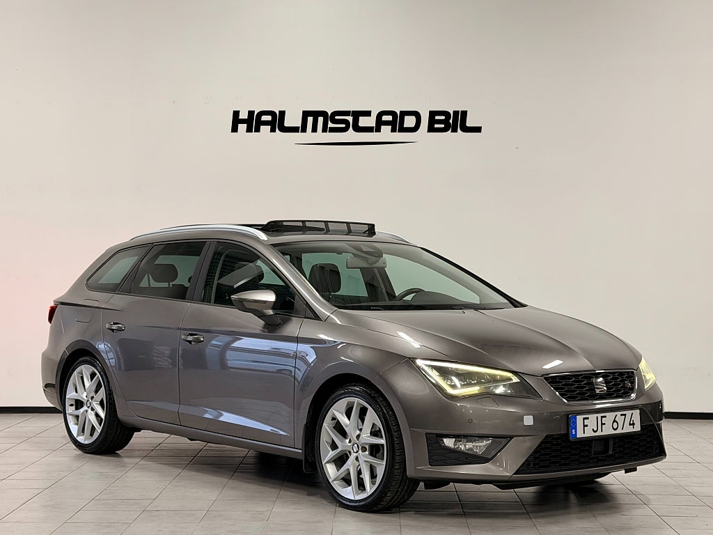 Seat Leon ST 2.0 TDI FR DSG 184hk | Pano | ACC | DCC | Full LED |