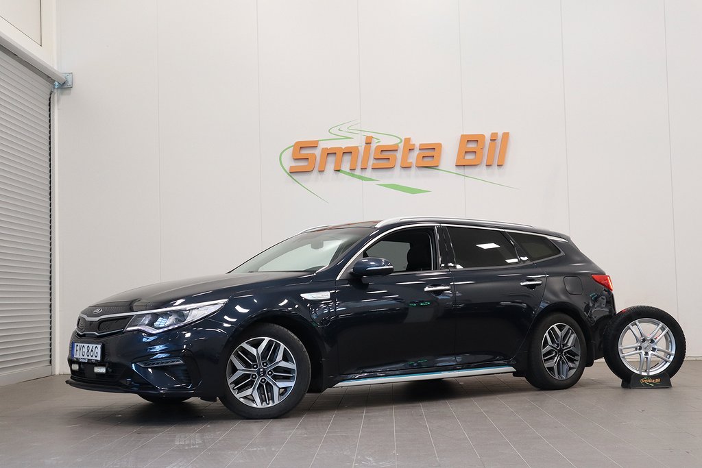 Kia Optima SW Plug-in Advance Plus 2 PANO H/K LÄDER 360° 205hk