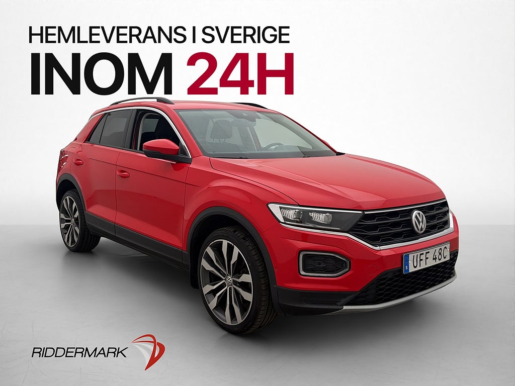 Volkswagen T-Roc TSI 150hk GT Cockpit Kamera CarPlay Drag
