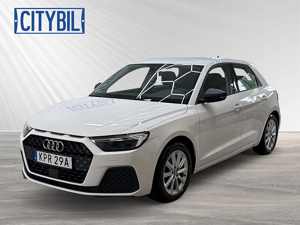 Audi A1 Sportback 30 TFSI 116hk S Tronic Aut Nyservad V-Däck