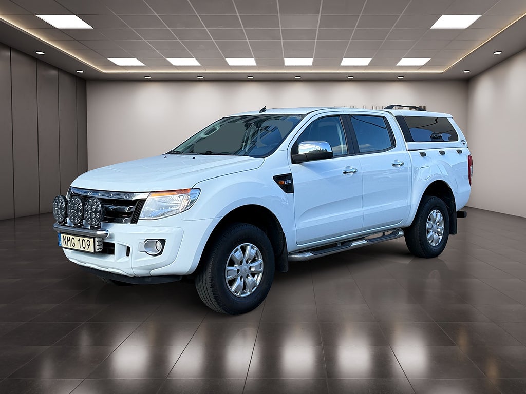 Ford ranger Dubbelhytt 2.2 TDCi 4x4 XLT Flakkåpa Värmare Dragkrok 