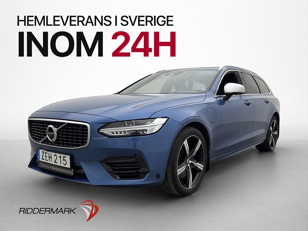 Volvo V90 Recharge T8 AWD R-Design H/K Värm HUD  360° Drag