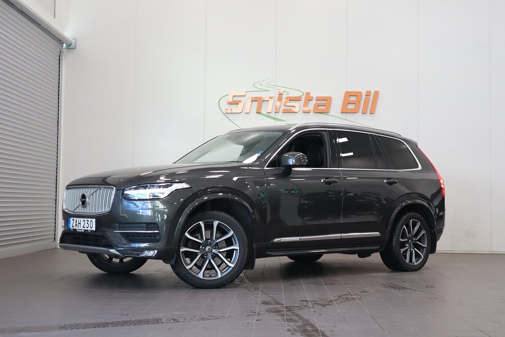 Volvo XC90 T5 AWD Inscription 7-sits PANO LÄDER DRAG HUD 250hk