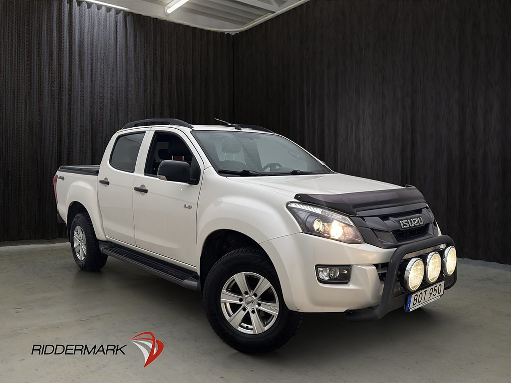 Isuzu D-Max Limited 2.5 4WD Värmare Drag Skinn Moms 1-Ägare