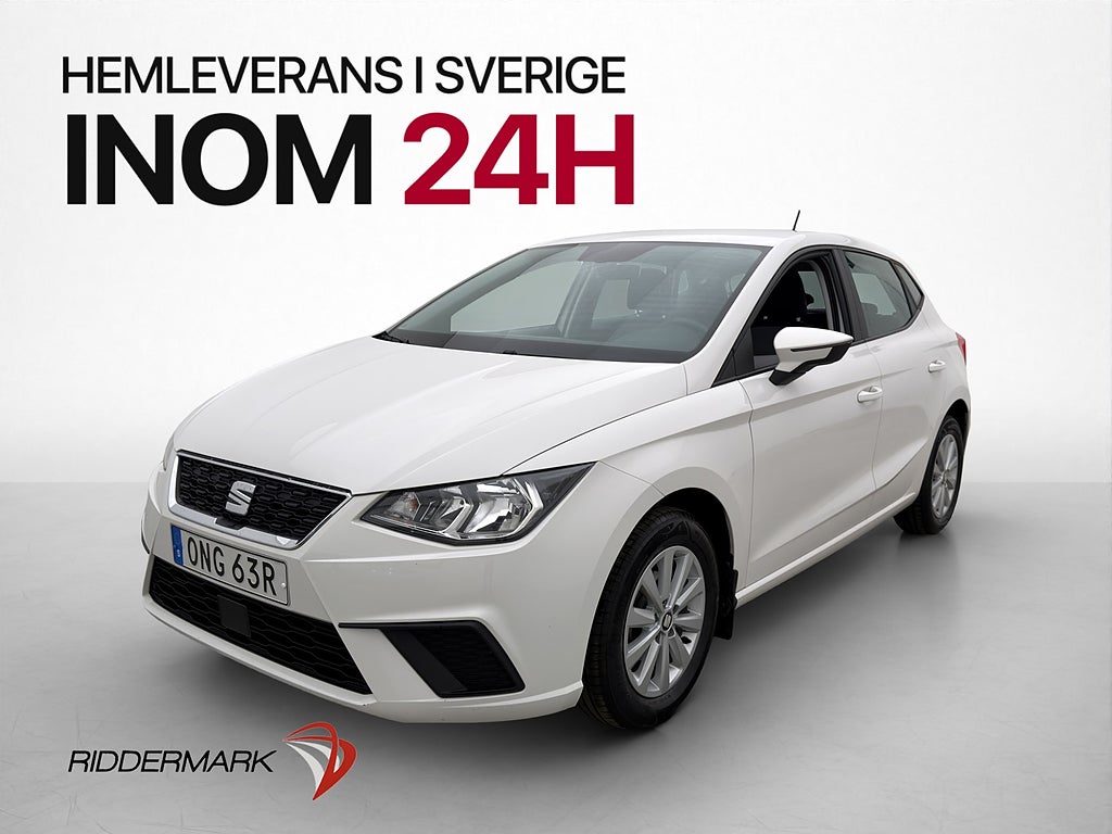 Seat Ibiza 1.0 TSI 95hk Style CarPlay P-Sensorer Farthållare