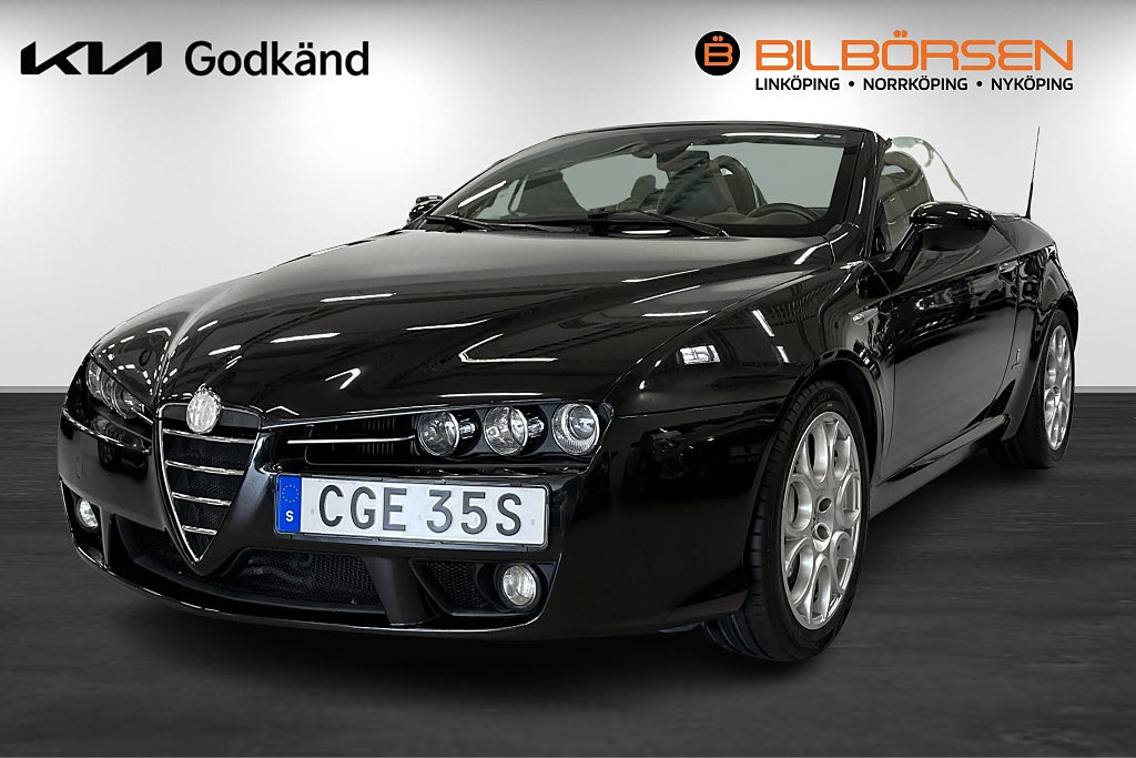 Alfa Romeo Spider 2.4 JDTM (Bose, Elstolar, Läder, Fint skick)