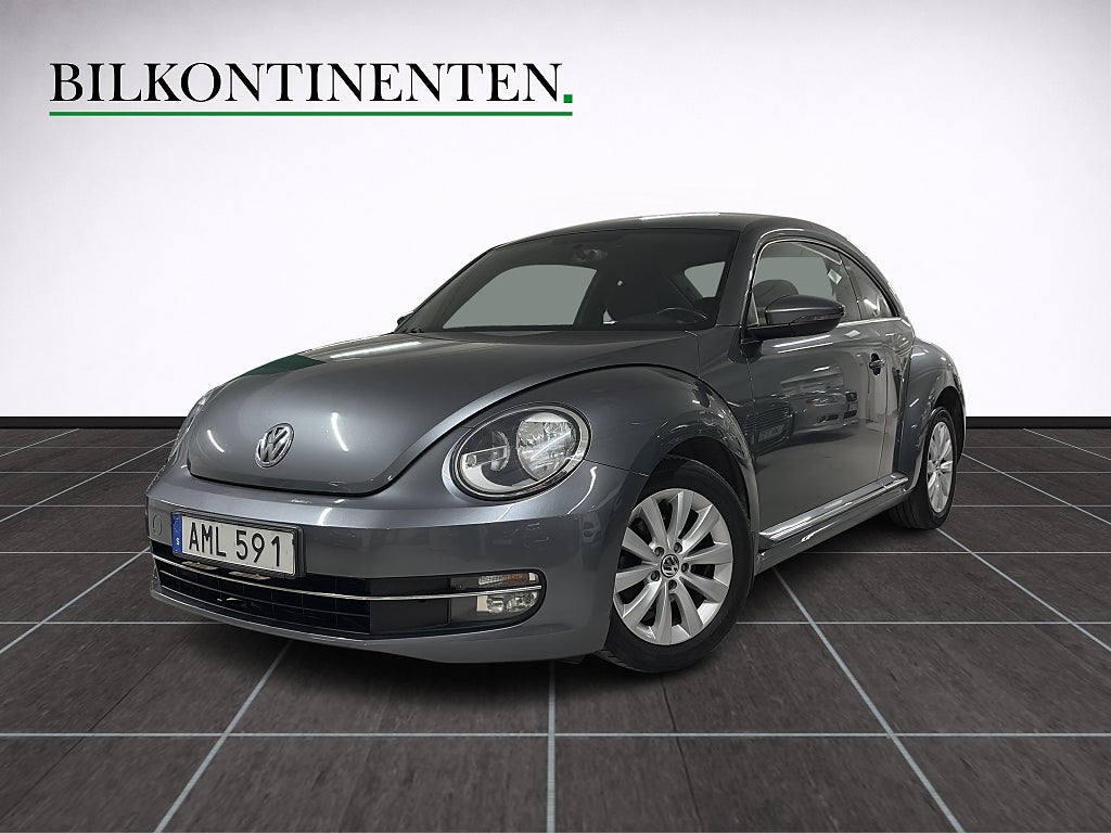 Volkswagen Beetle 1.2 TSI 105hk Bluetooth Farthållare Svensksåld Nyservad