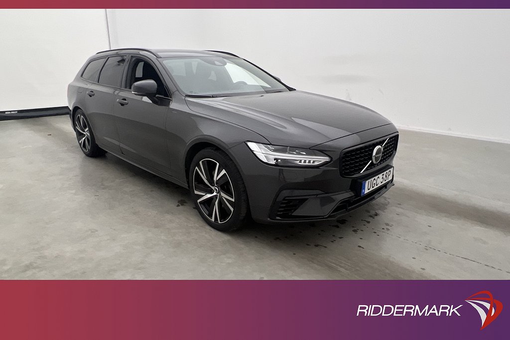 Volvo V90 Recharge T6 AWD R-Design H/K Kamera Navi BLIS Drag