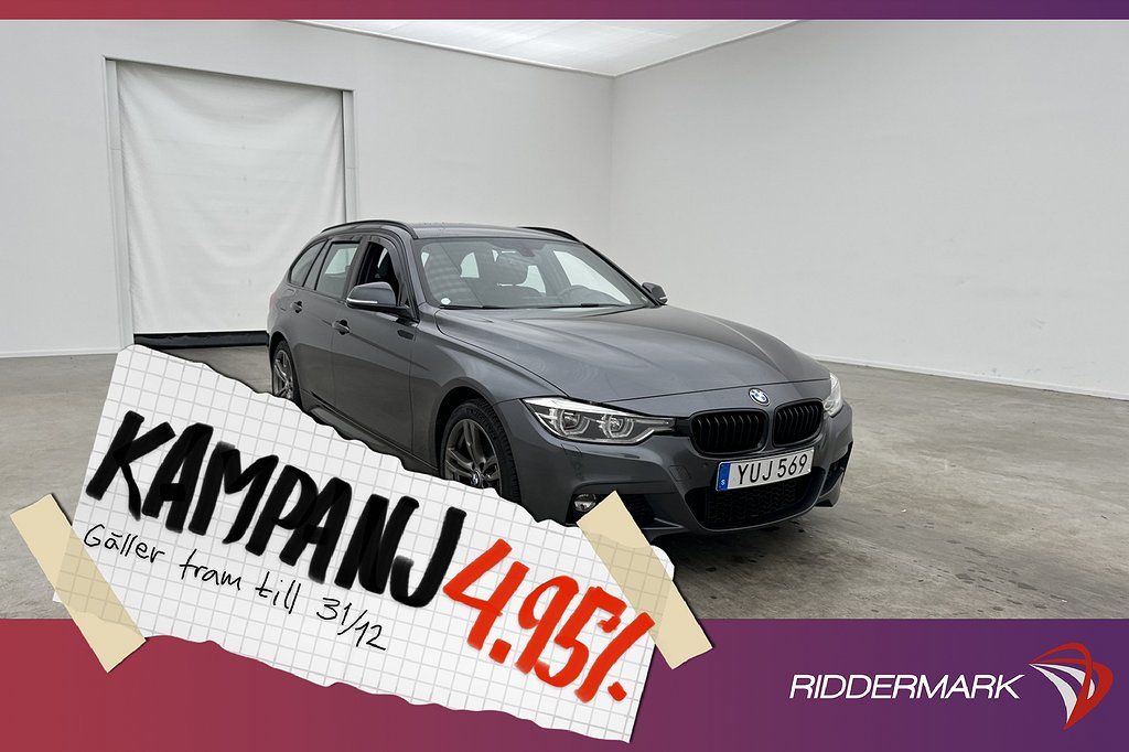 BMW 330 i xDrive Touring M Sport H/K Skinn N 4,95% Ränta