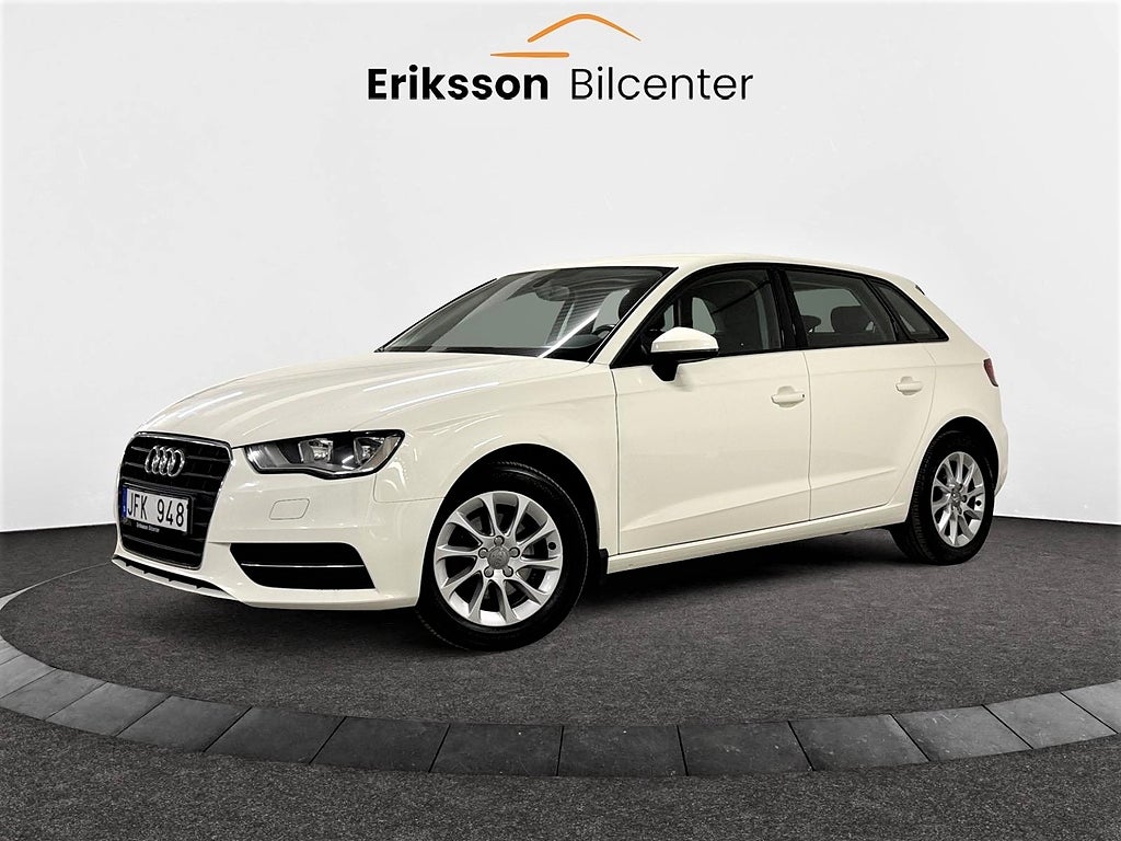 Audi A3 Sportback 1.6 TDI 105hk Attraction Comfort 0%Ränta