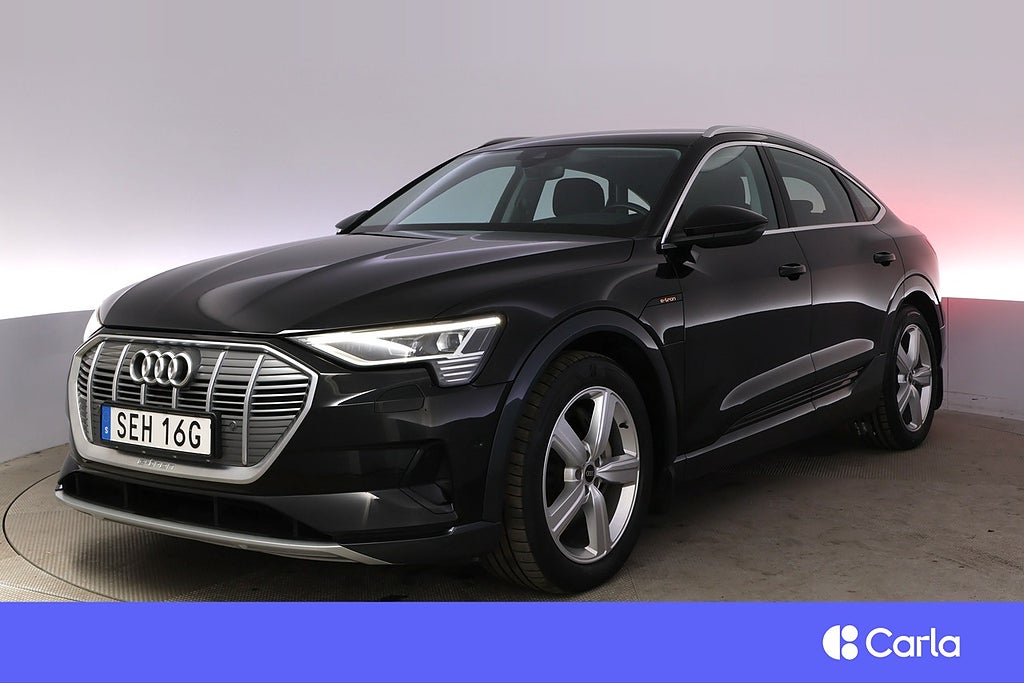 Audi E-Tron Sportback 55 quattro Proline Läder Drag Elstol