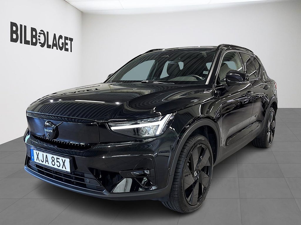 Volvo EX40 Single M Extended R Ultra Black Edt Drag 360 H/K